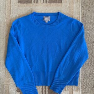 J. Crew cashmere cropped sweater